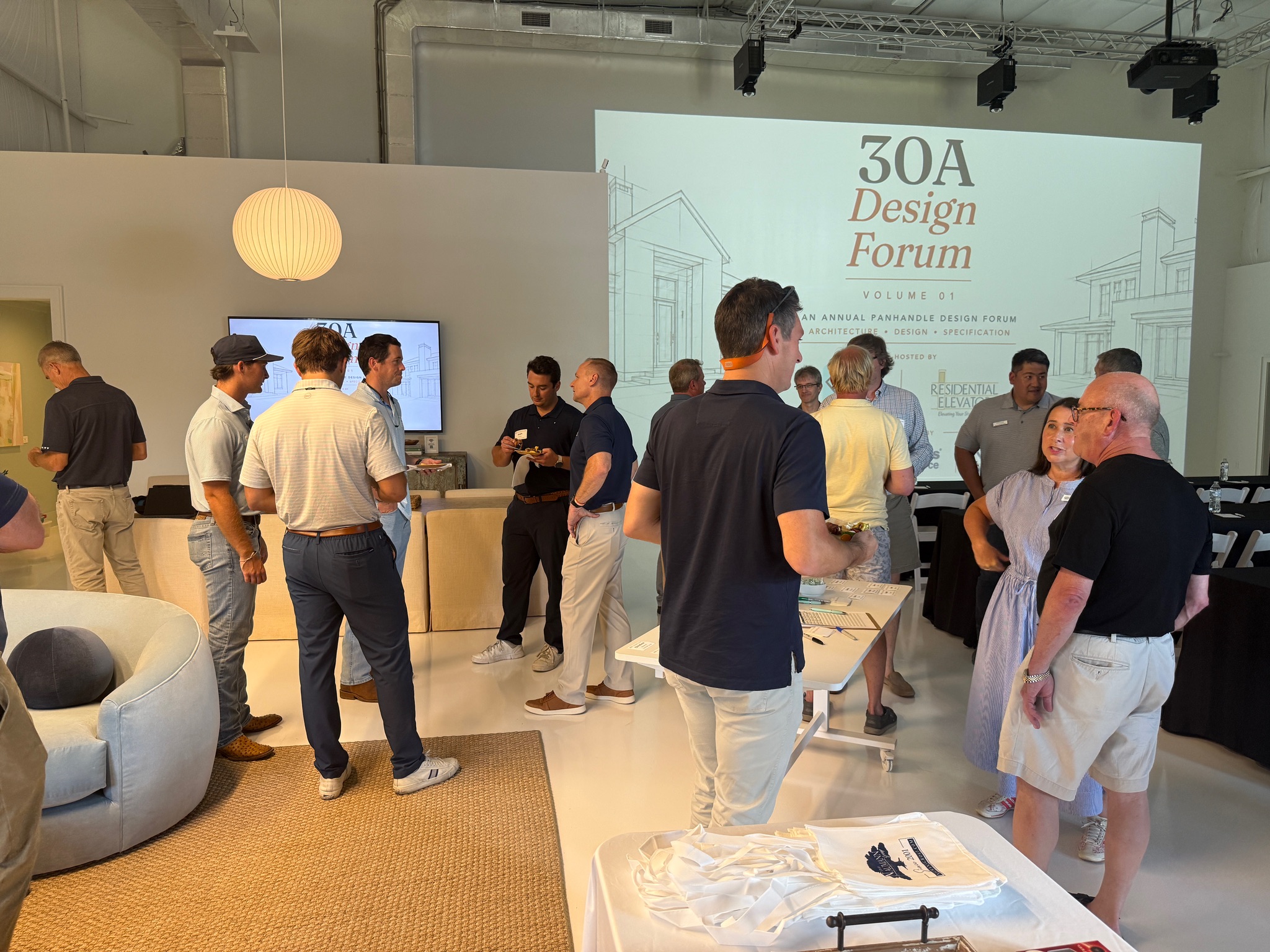 Reception at the 30A Design Forum
